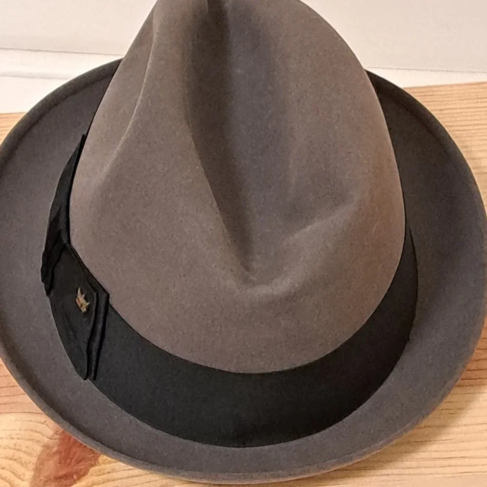 Charles Knot Hatter Brown Men's Size 7.5
